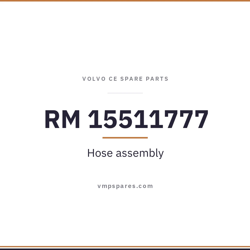 RM 15511777 – Hose assembly