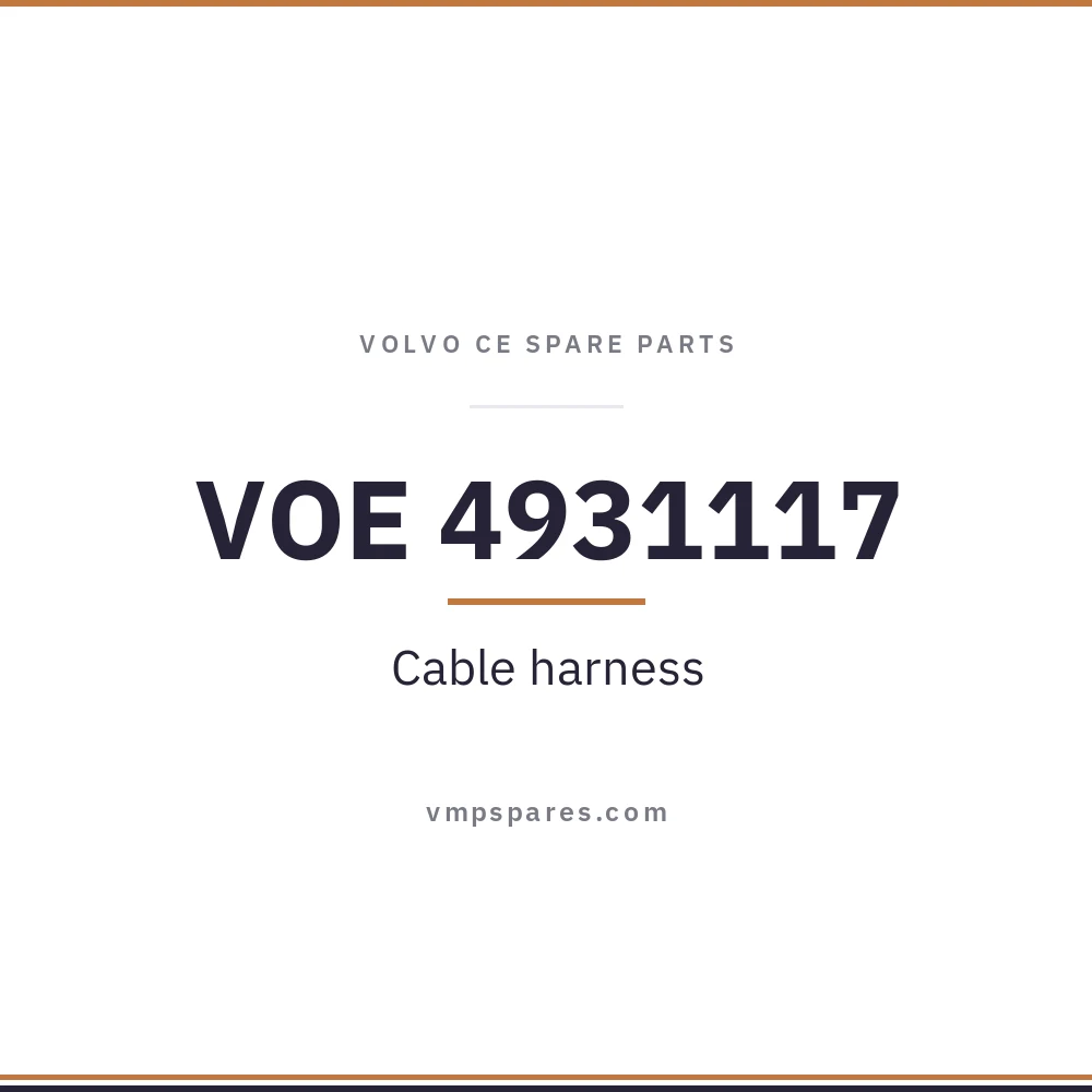 VOE 4931117 – Cable harness