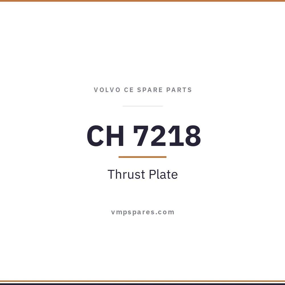 CH 7218 – Thrust Plate
