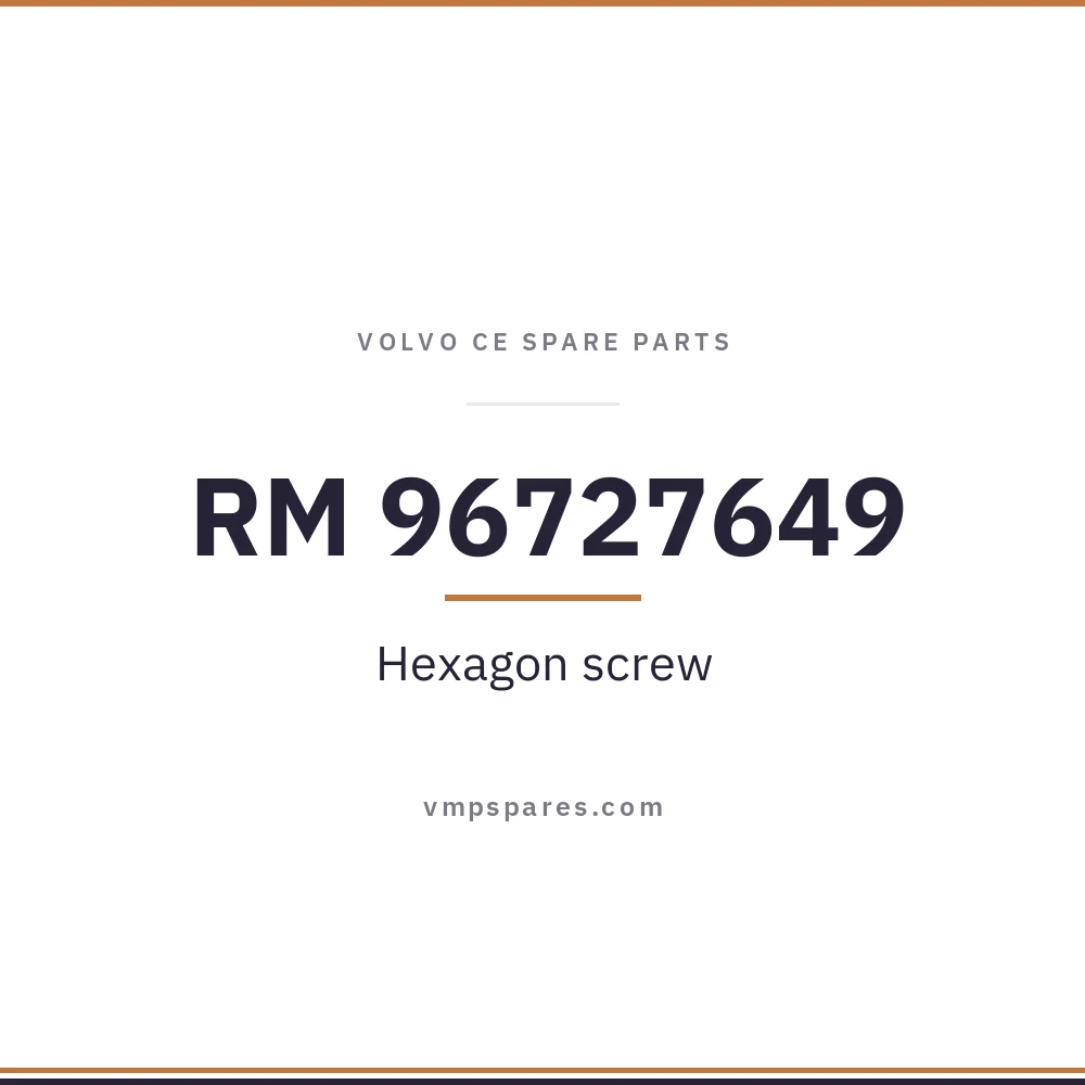 RM 96727649 – Hexagon screw