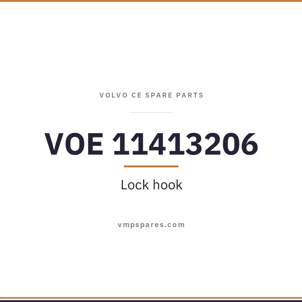 VOE 11413206 – Lock hook