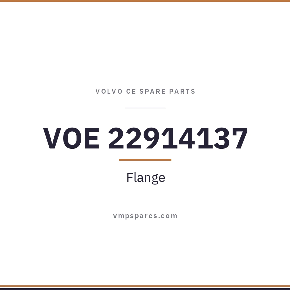 VOE 22914137 – Flange