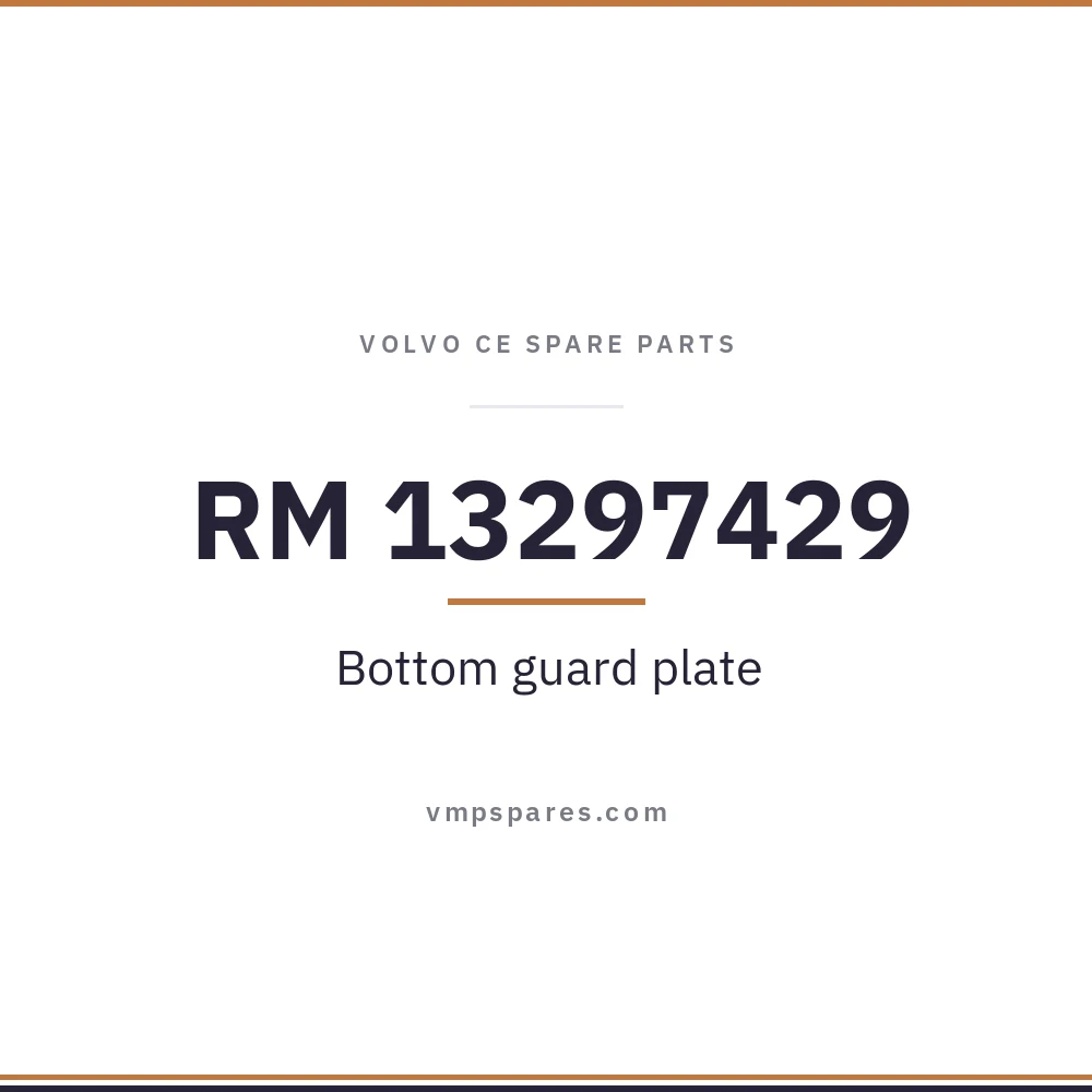 RM 13297429 – Bottom guard plate