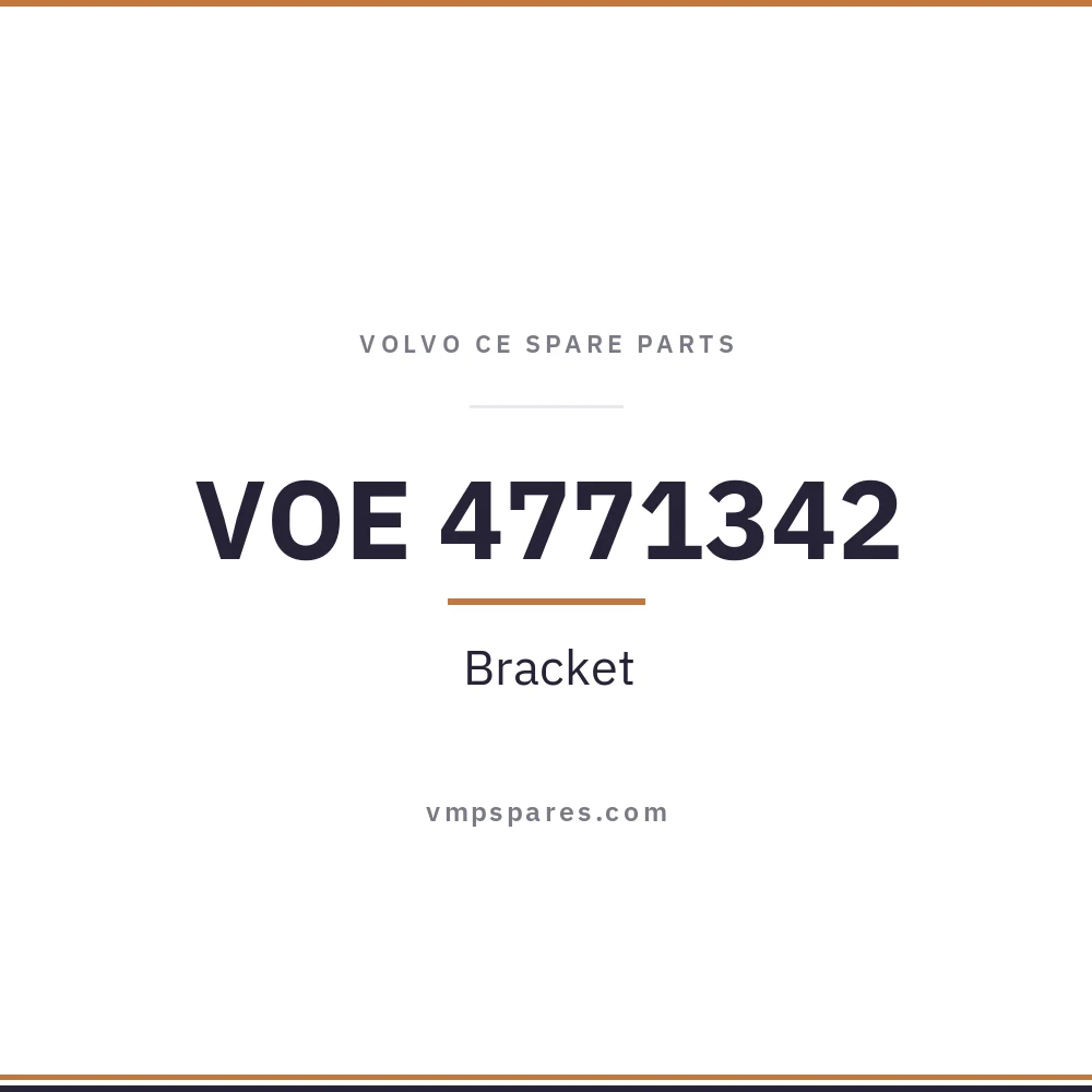 VOE 4771342 – Bracket