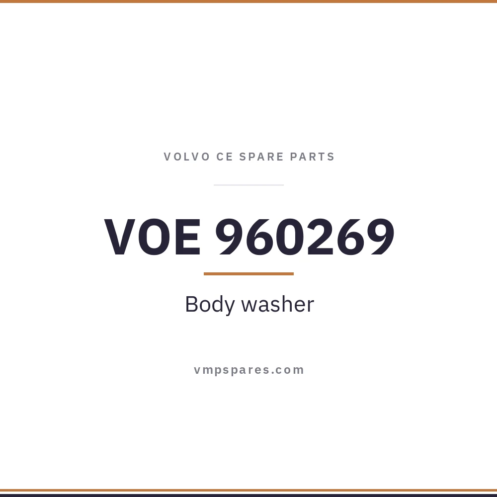 VOE 960269 – Body washer