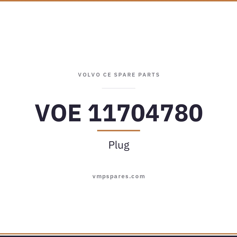 VOE 11704780 – Plug