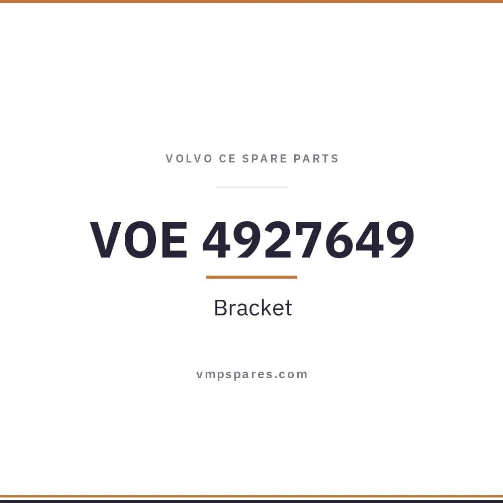 VOE 4927649 – Bracket