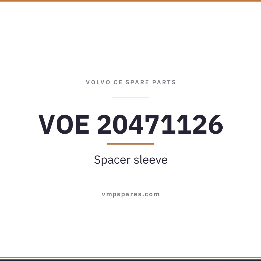 VOE 20471126 – Spacer sleeve