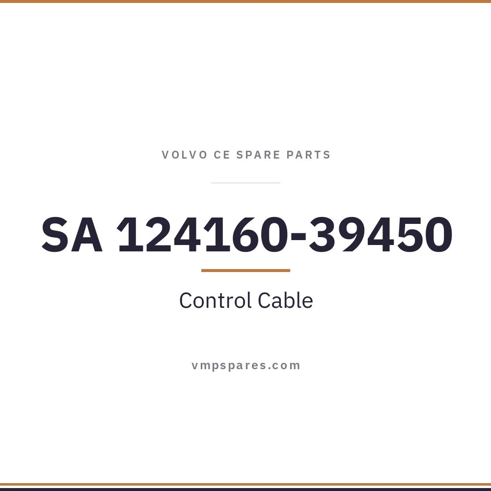 SA 124160-39450 – Control Cable