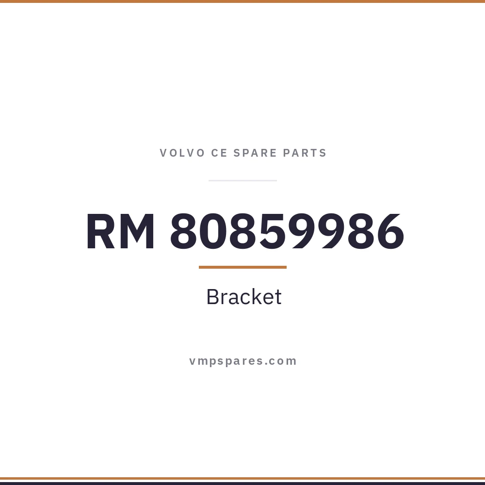 RM 80859986 – Bracket