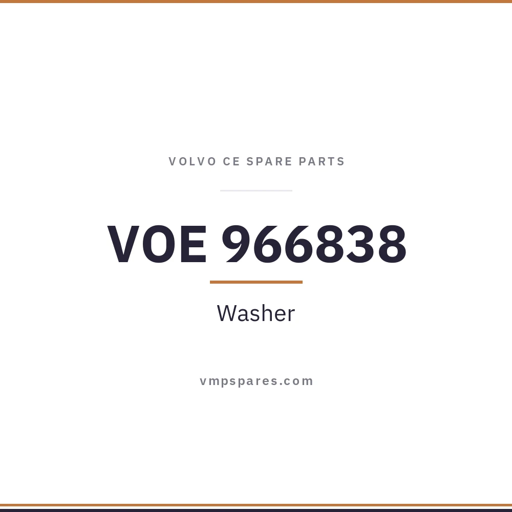 VOE 966838 – Washer