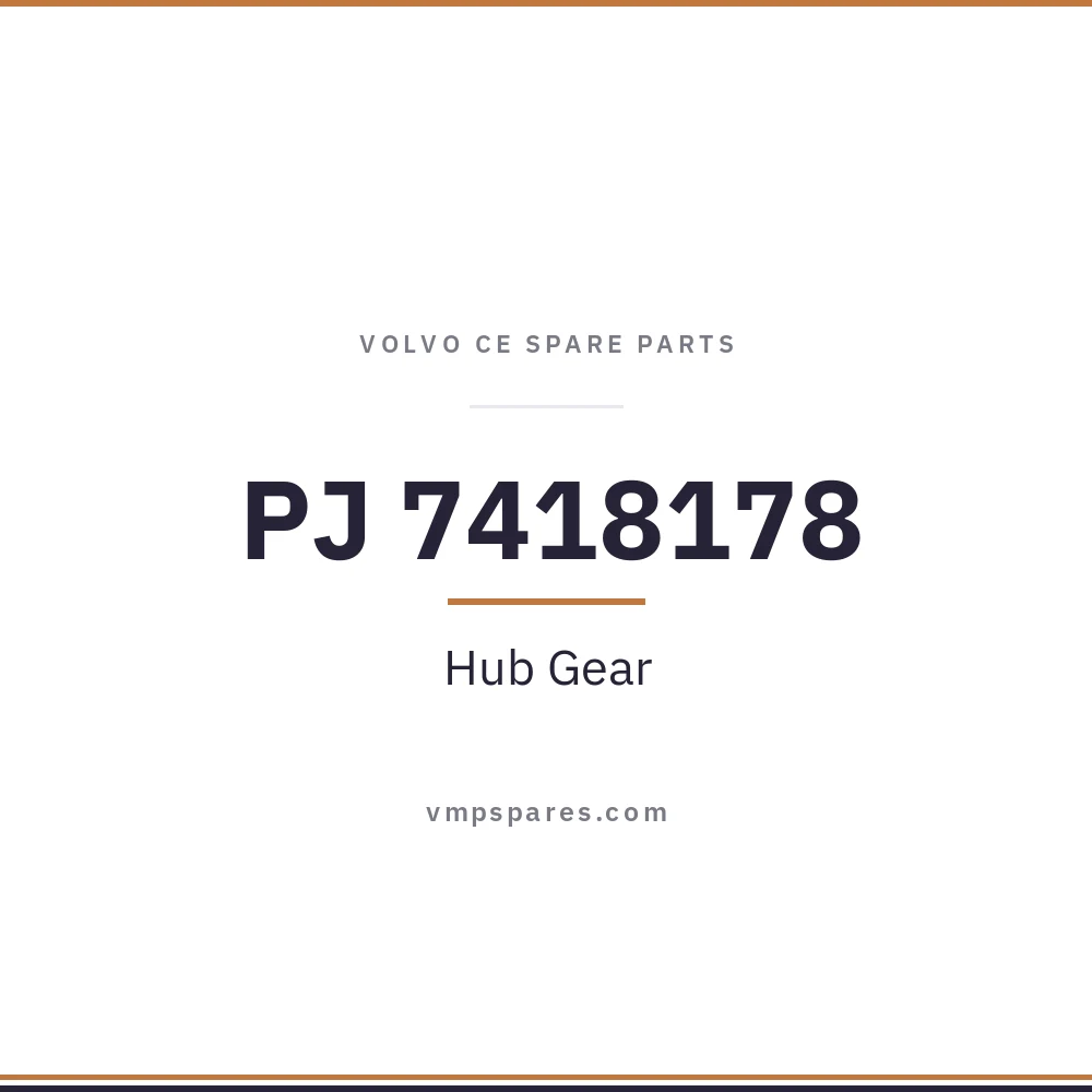 PJ 7418178 – Hub Gear