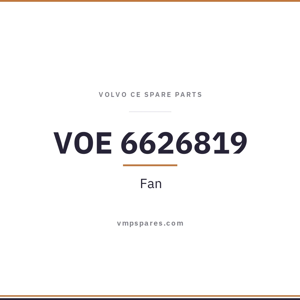 VOE 6626819 – Fan
