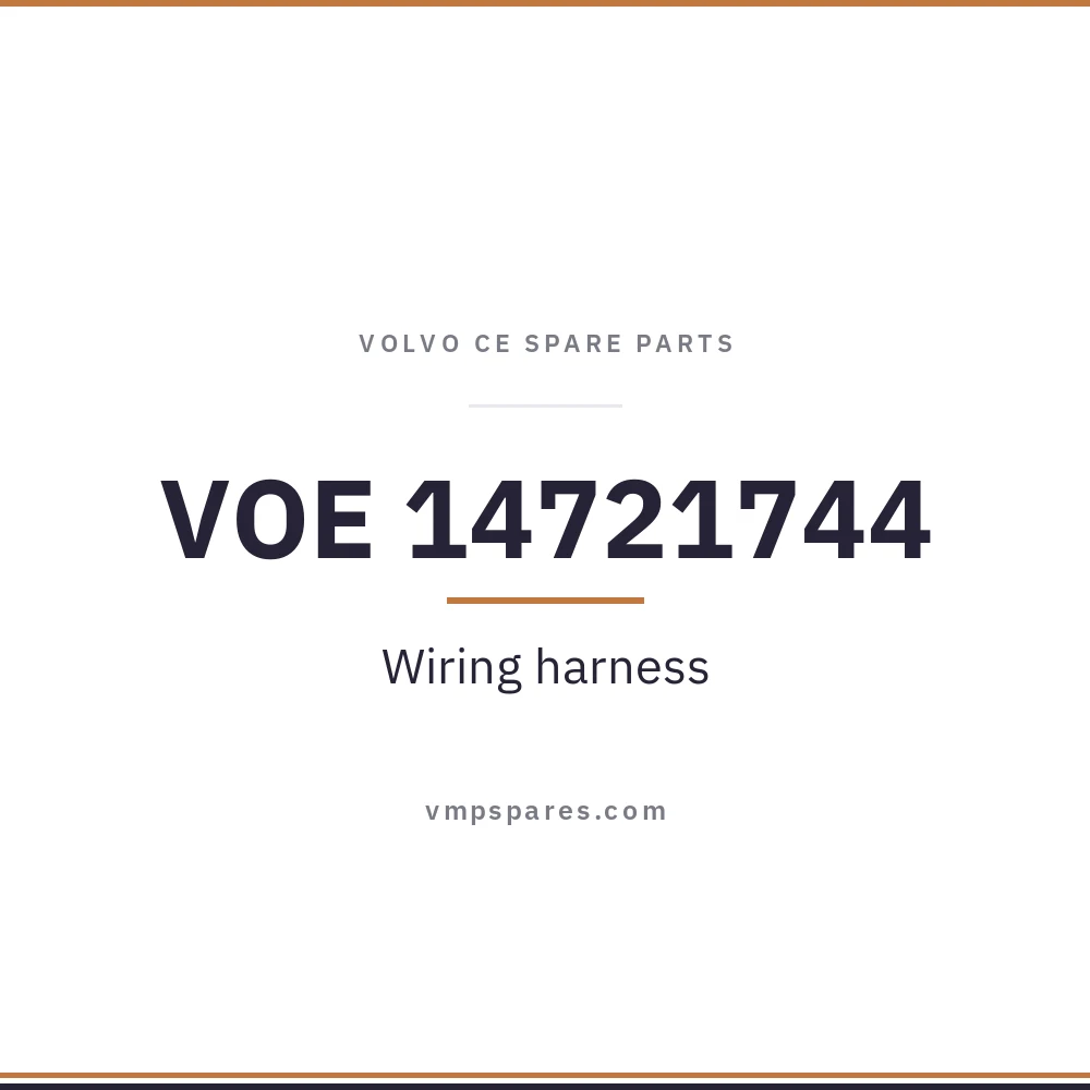 VOE 14721744 – Wiring harness