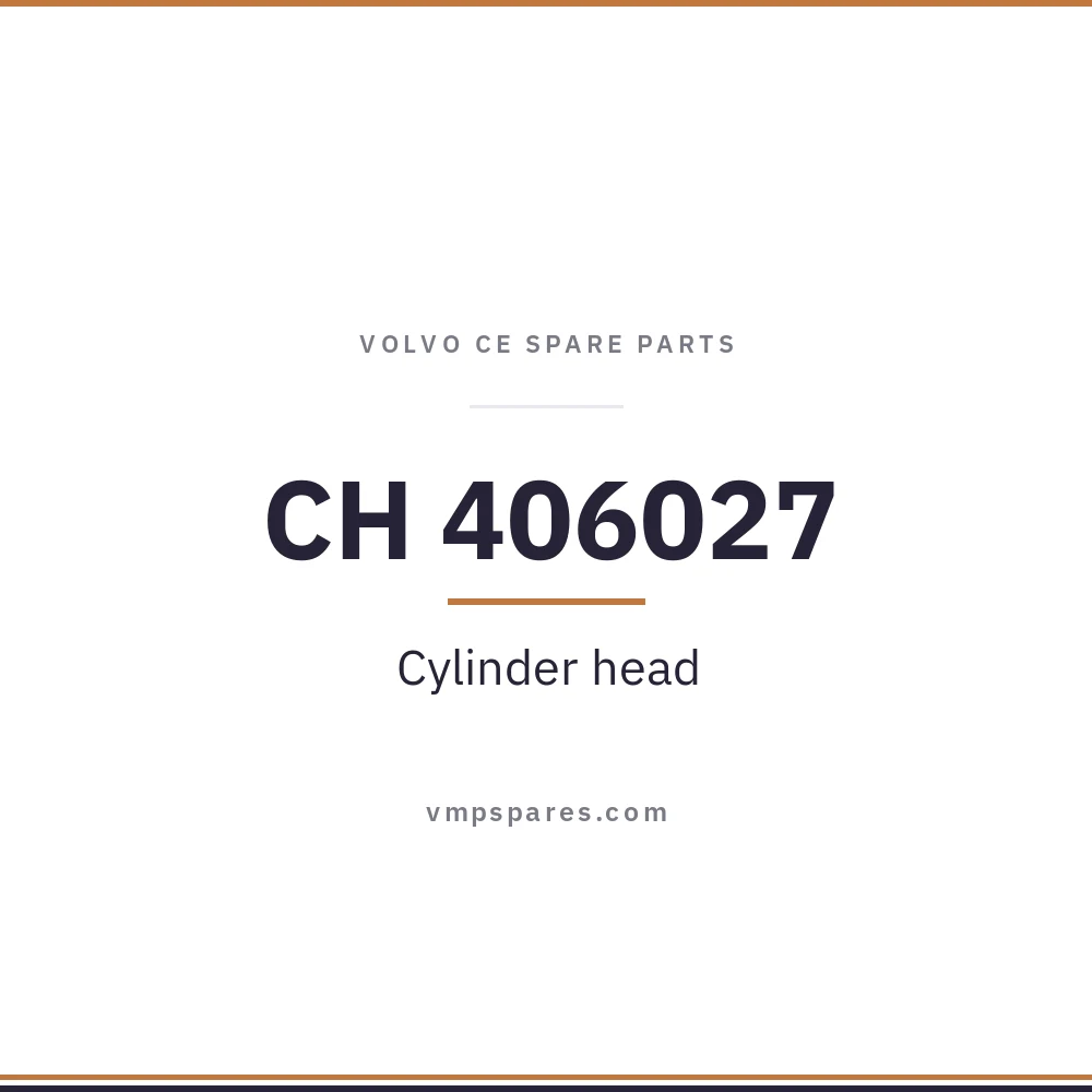 CH 406027 – Cylinder head