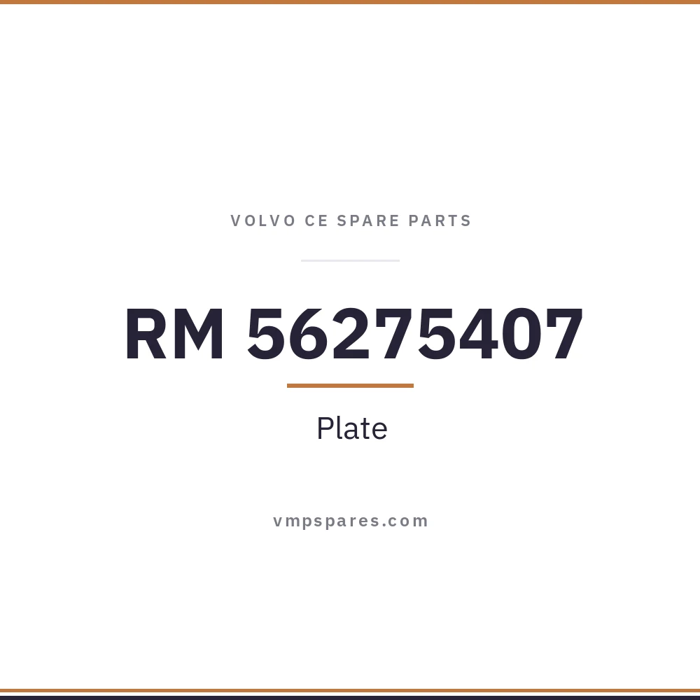 RM 56275407 – Plate