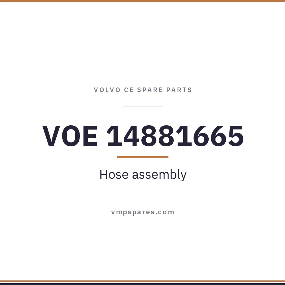 VOE 14881665 – Hose assembly