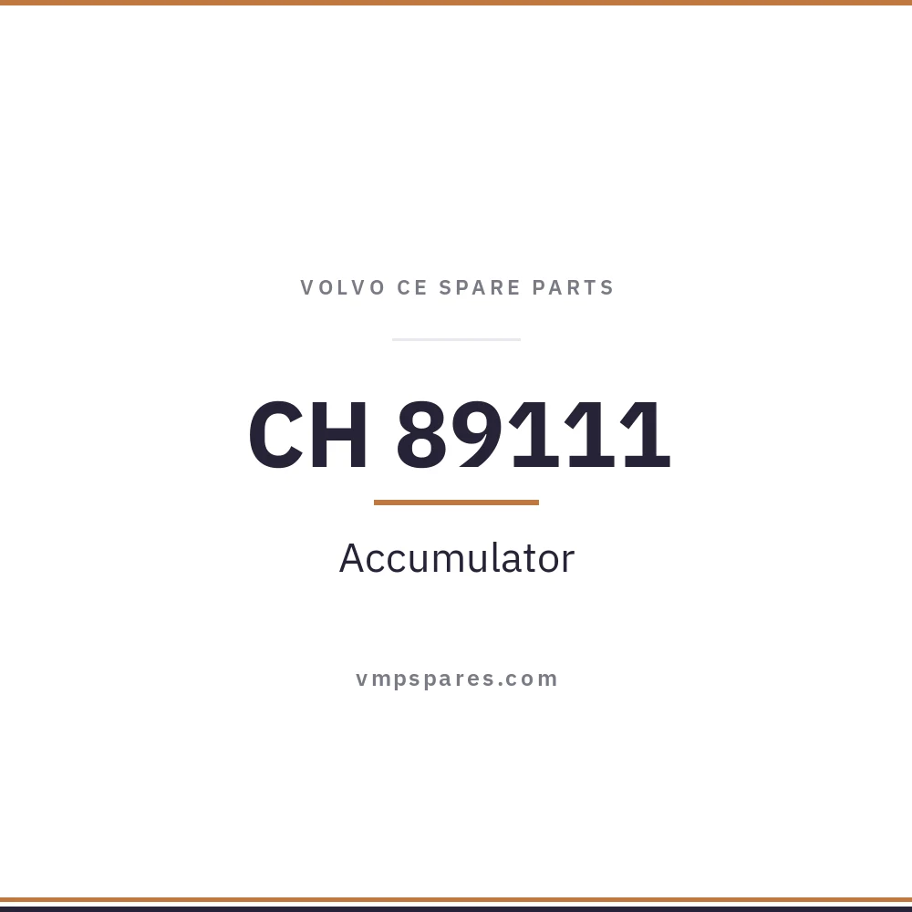 CH 89111 – Accumulator