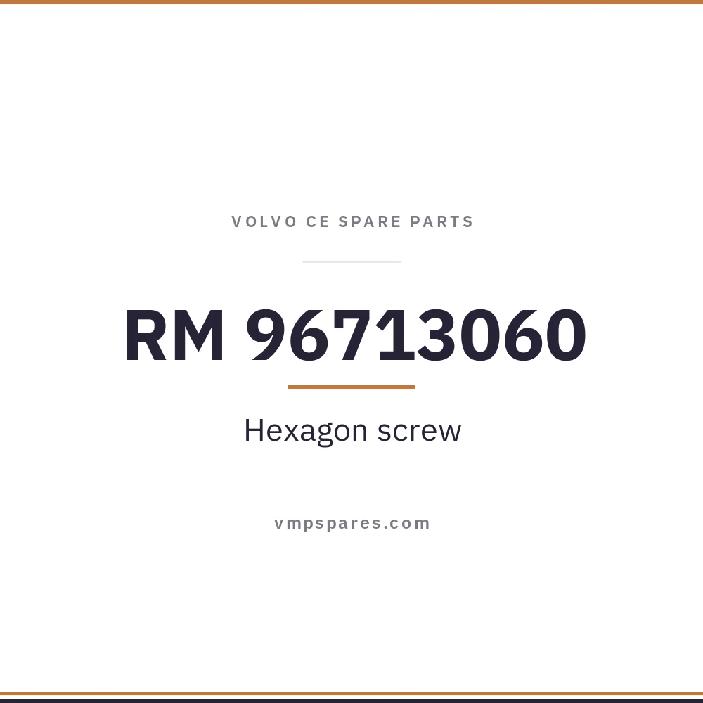 RM 96713060 – Hexagon screw