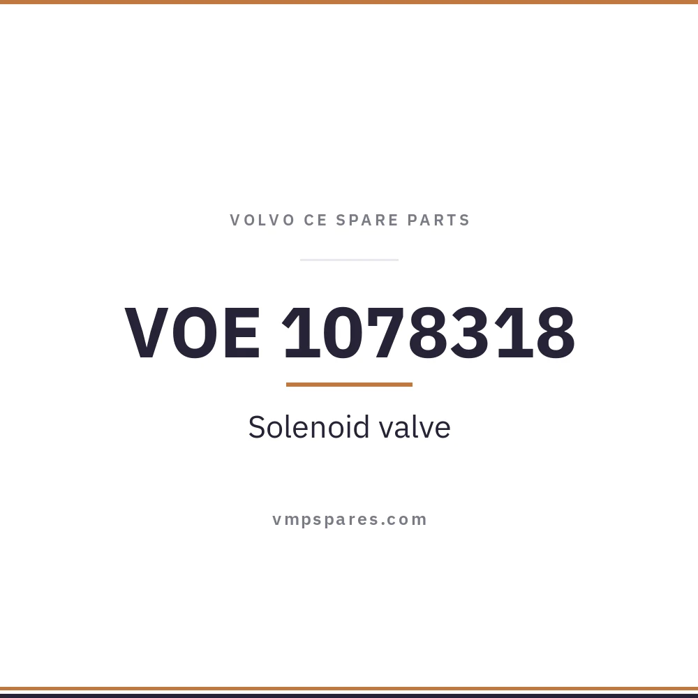 VOE 1078318 – Solenoid valve