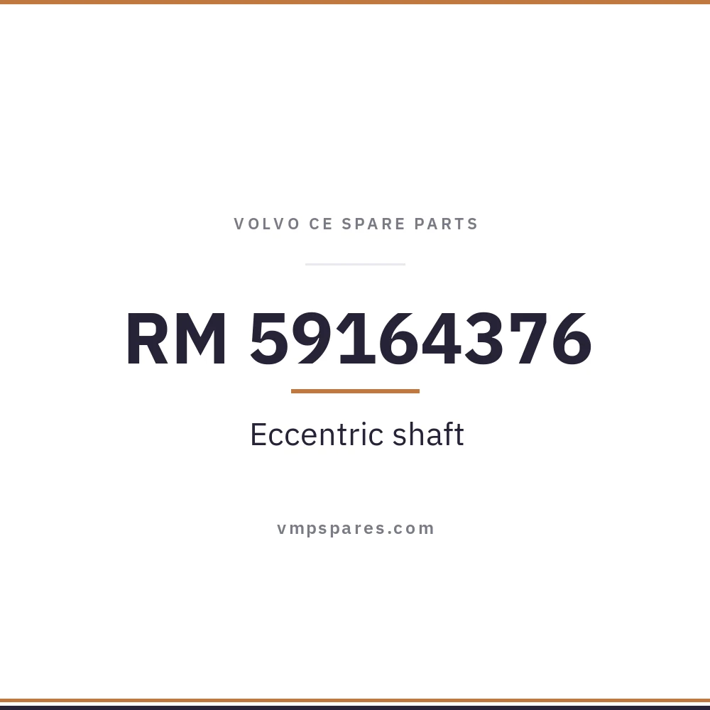 RM 59164376 – Eccentric shaft