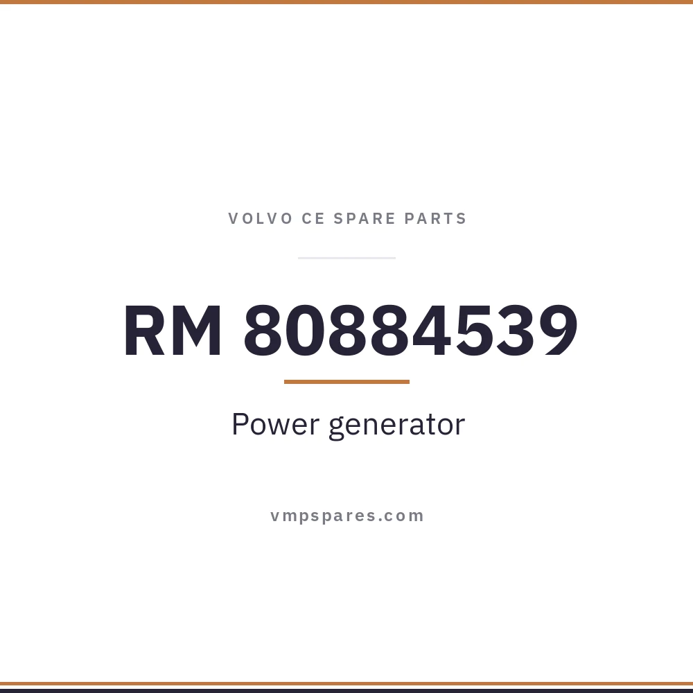 RM 80884539 – Power generator