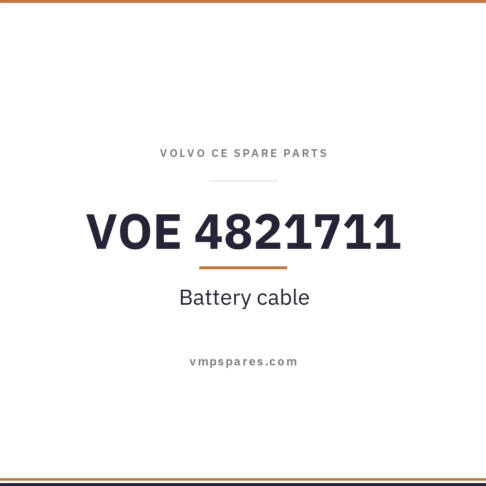 VOE 4821711 – Battery cable