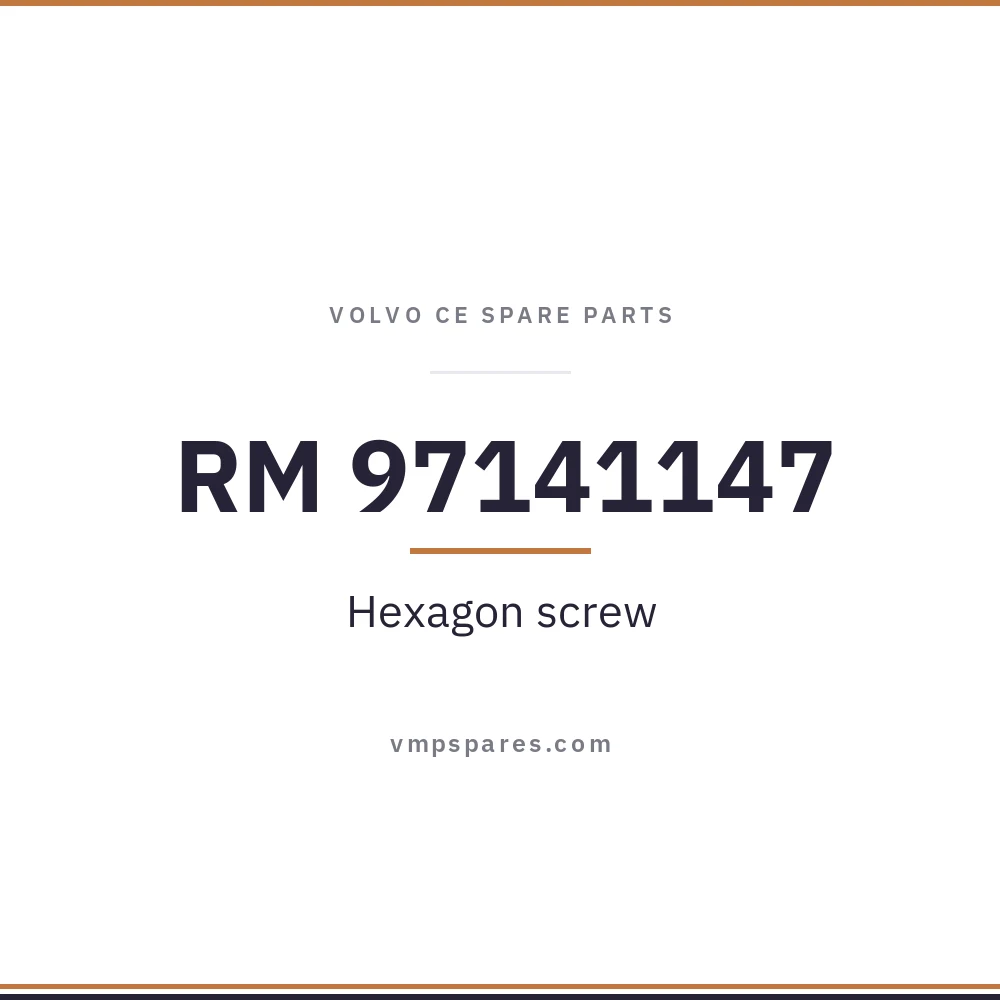 RM 97141147 – Hexagon screw