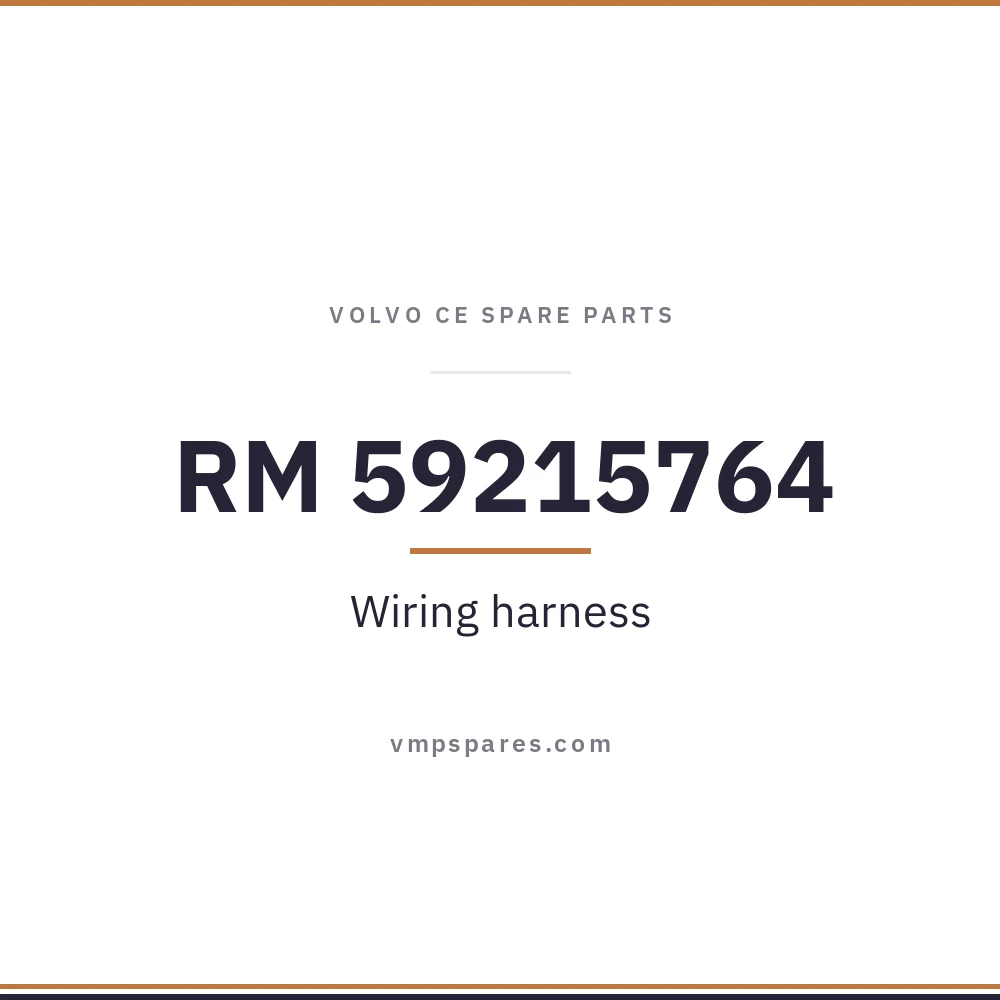 RM 59215764 – Wiring harness