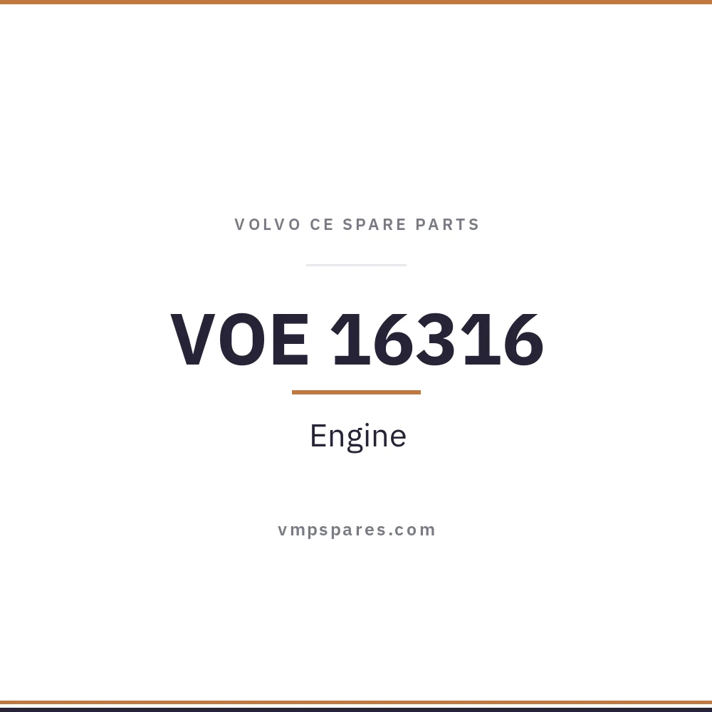 VOE 16316 – Engine