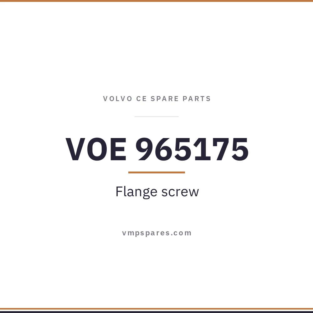 VOE 965175 – Flange screw