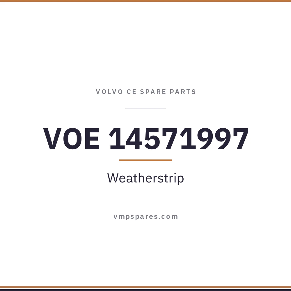 VOE 14571997 – Weatherstrip