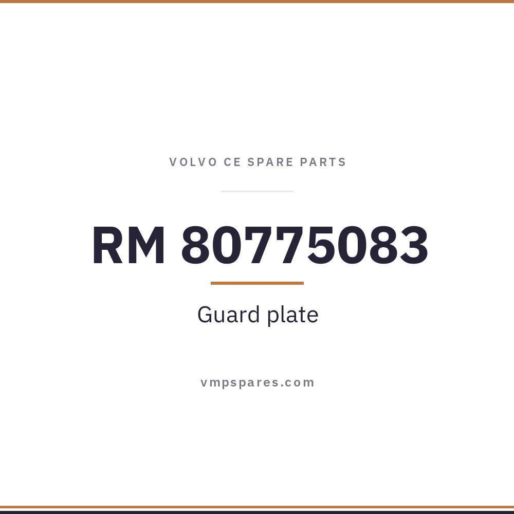 RM 80775083 – Guard plate