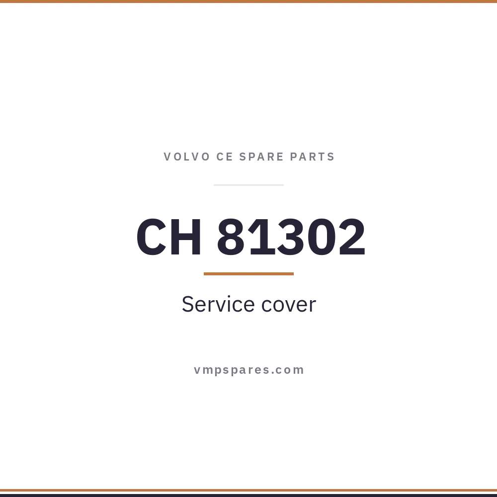 CH 81302 – Service cover