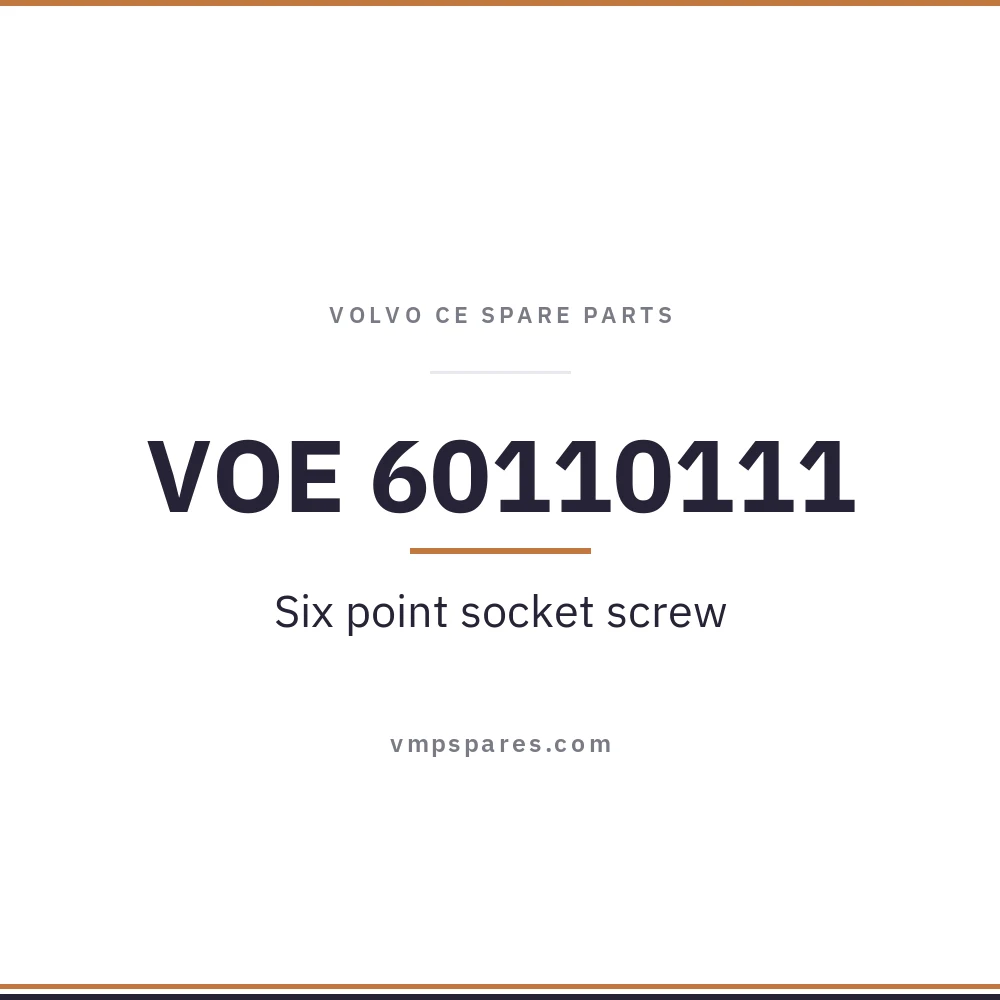 VOE 60110111 – Six point socket screw