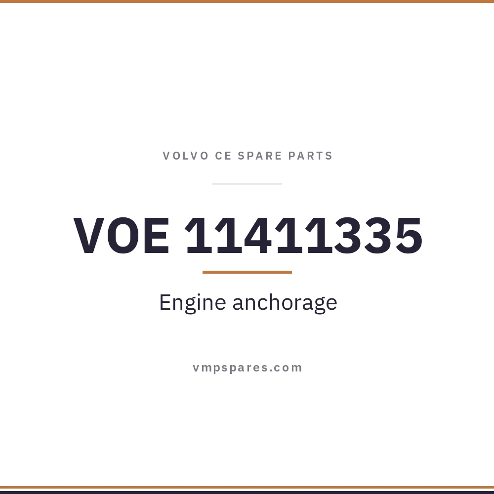 VOE 11411335 – Engine anchorage