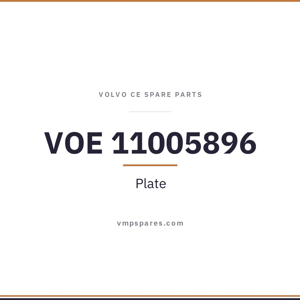 VOE 11005896 – Plate