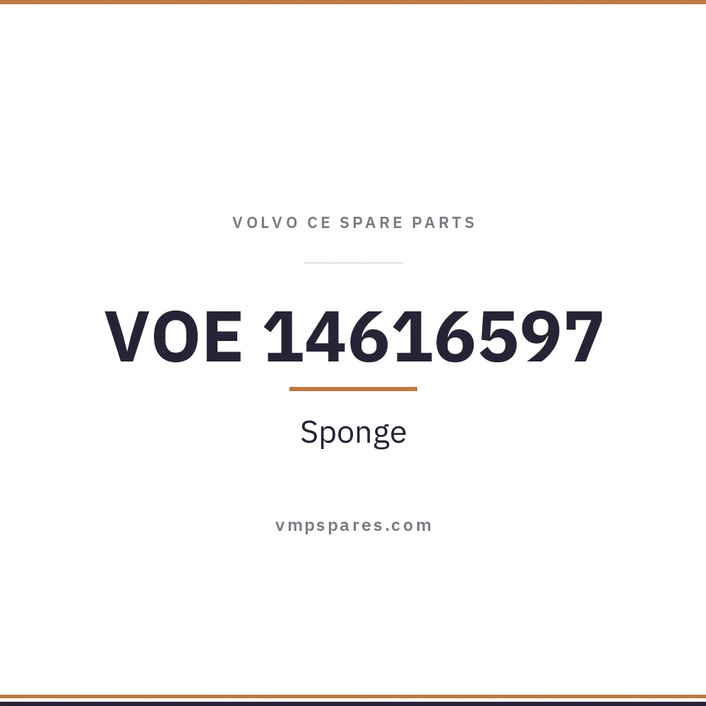 VOE 14616597 – Sponge
