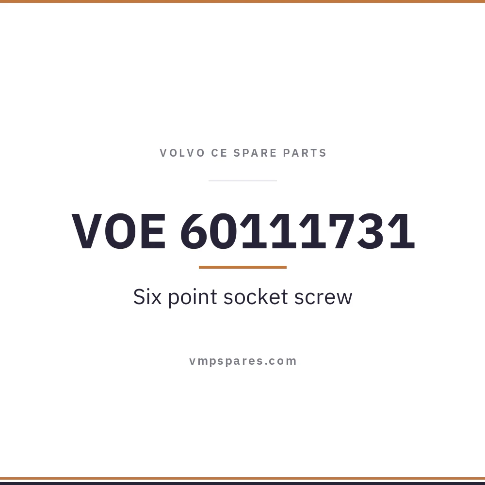 VOE 60111731 – Six point socket screw