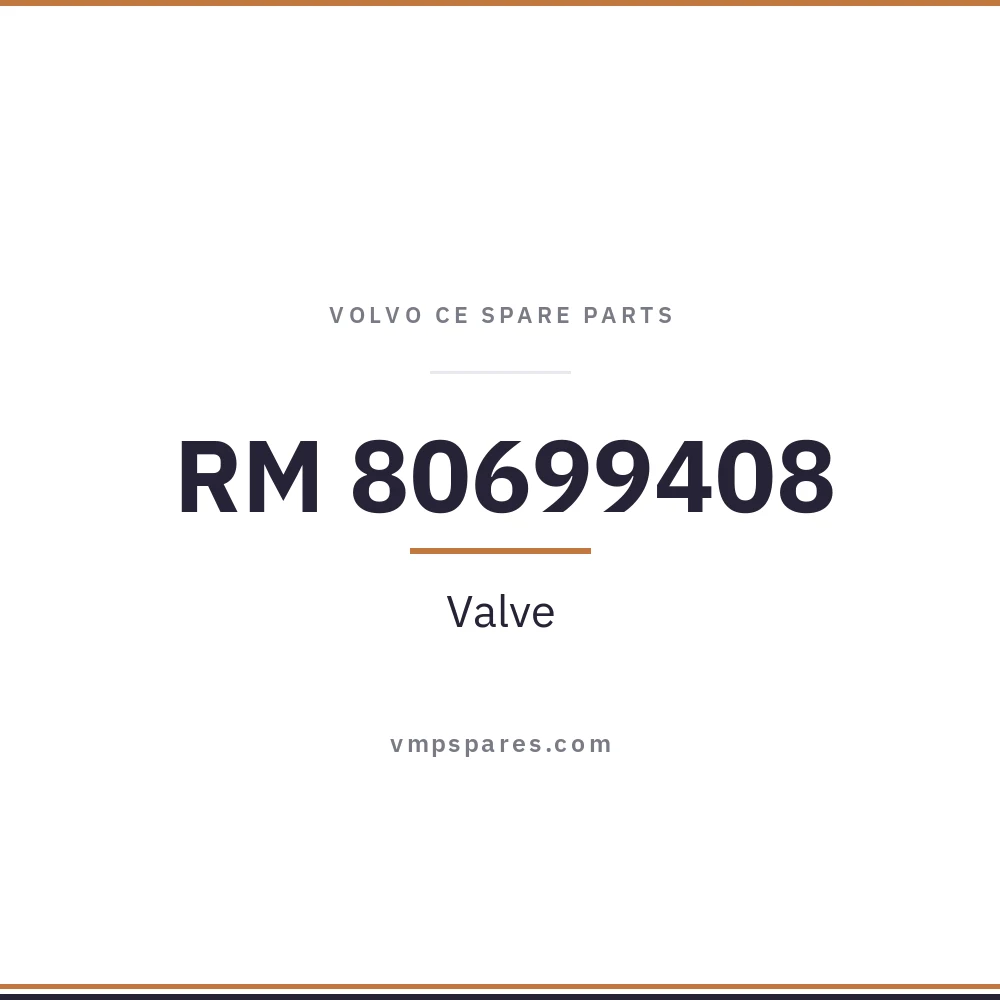 RM 80699408 – Valve