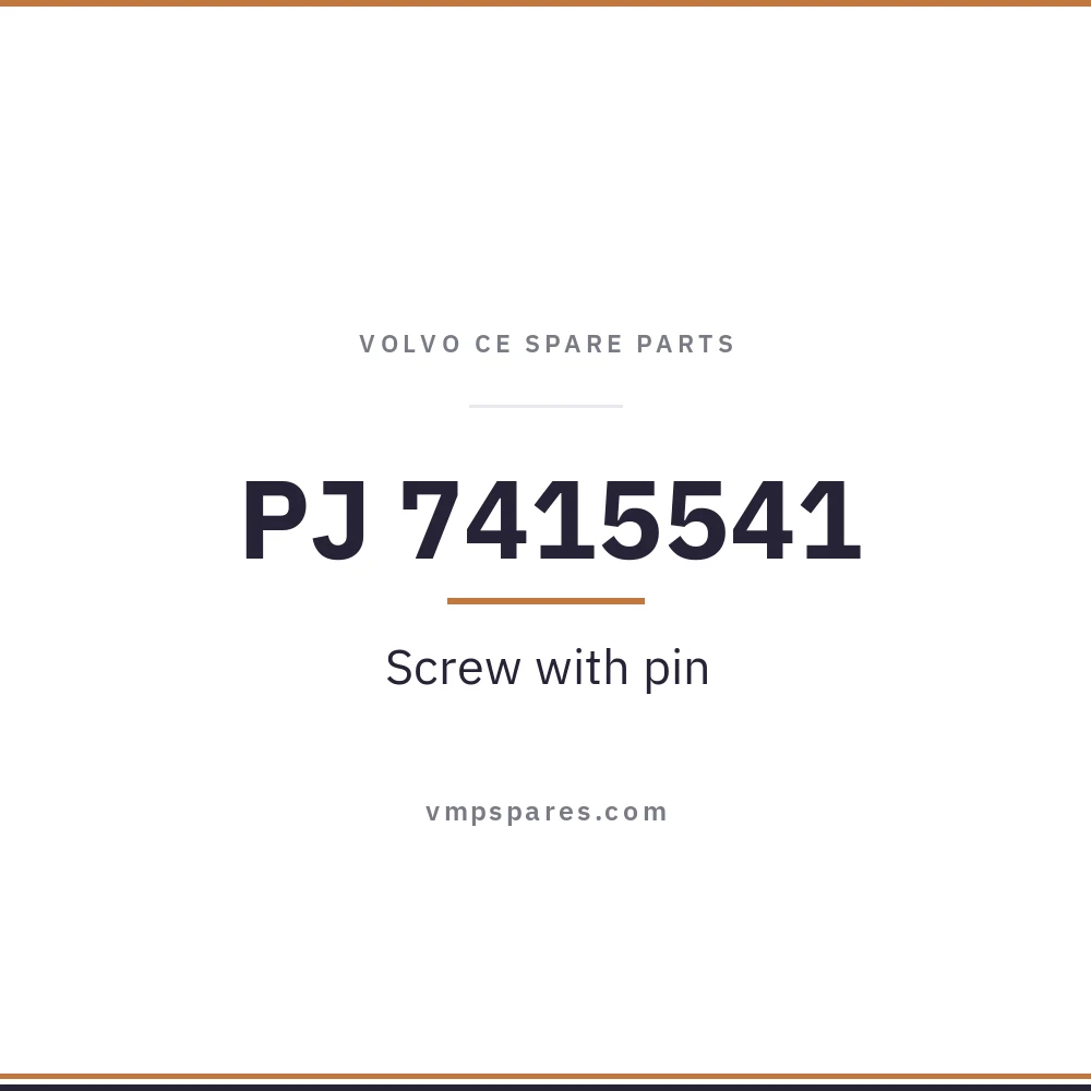 PJ 7415541 – Screw with pin