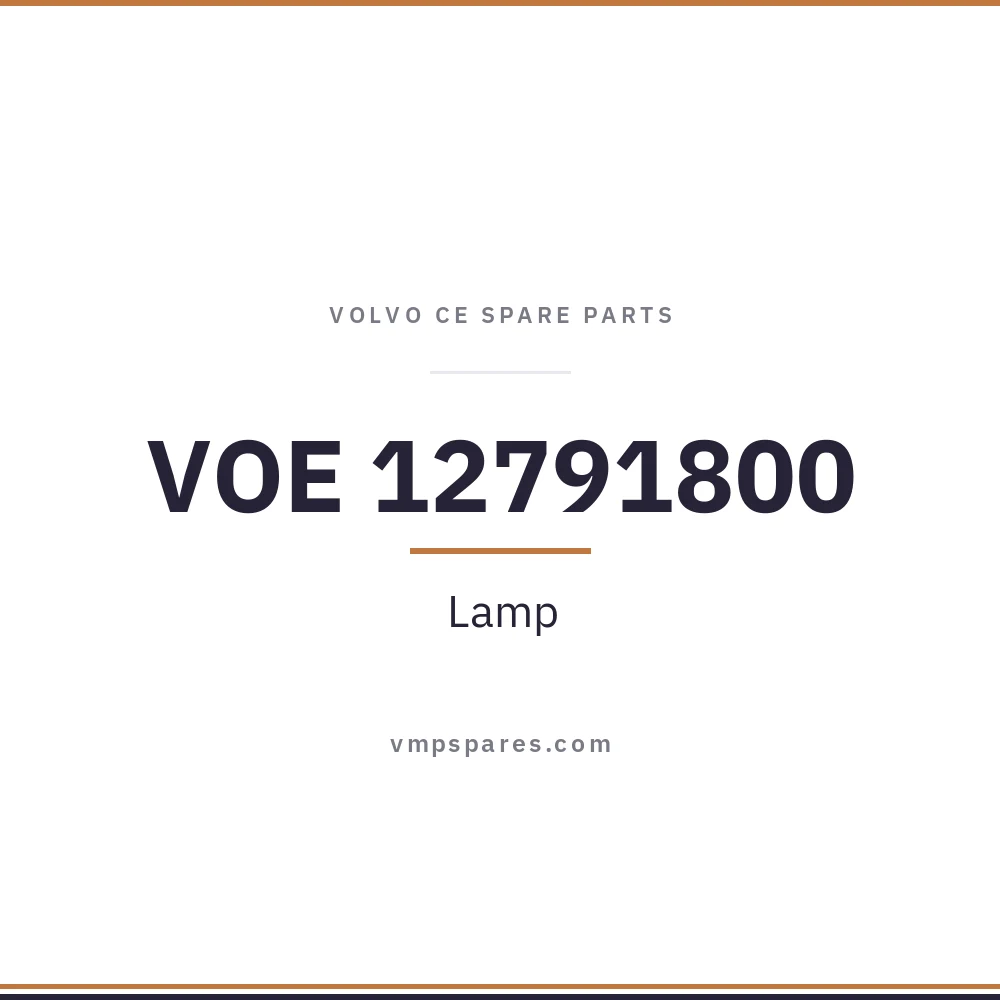 VOE 12791800 – Lamp