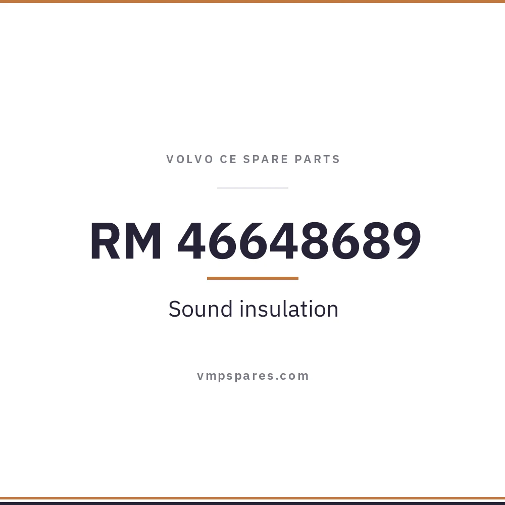 RM 46648689 – Sound insulation