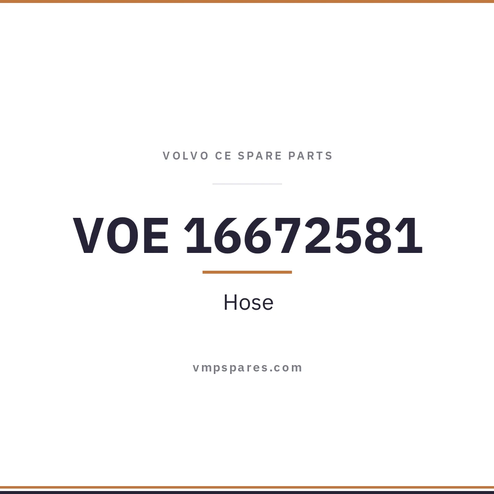 VOE 16672581 – Hose