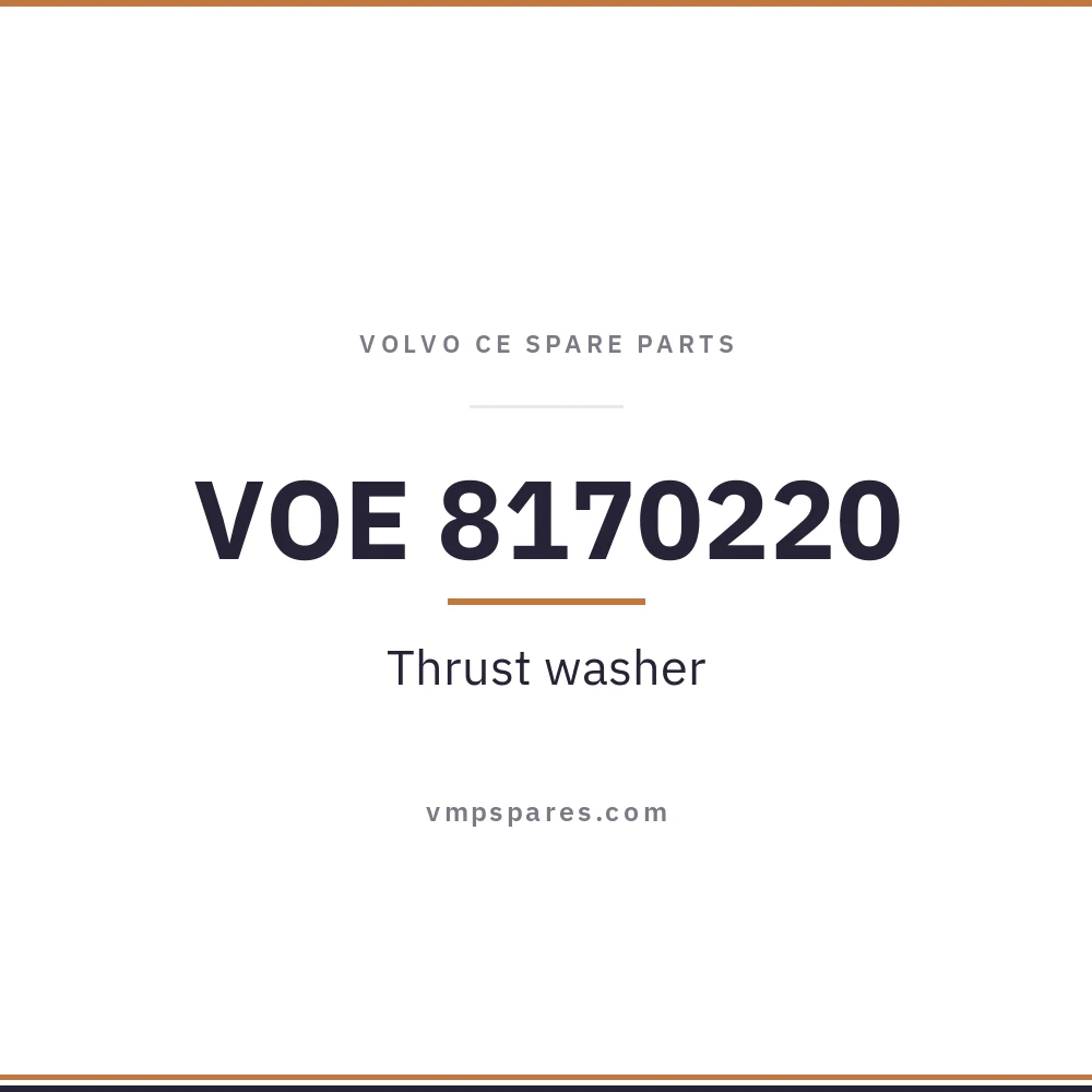 VOE 8170220 – Thrust washer