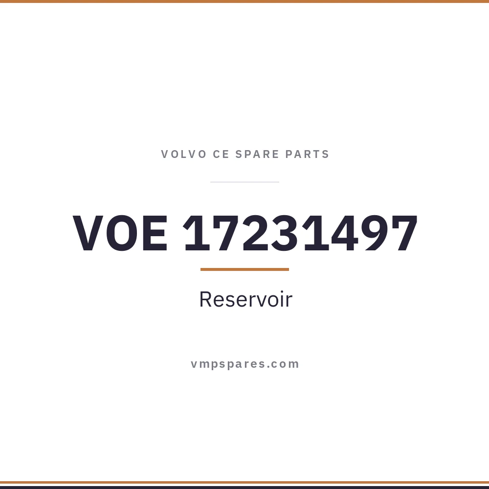 VOE 17231497 – Reservoir