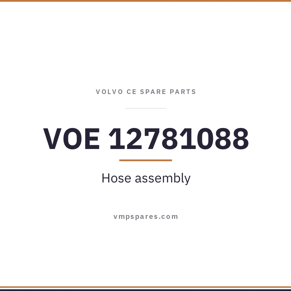 VOE 12781088 – Hose assembly