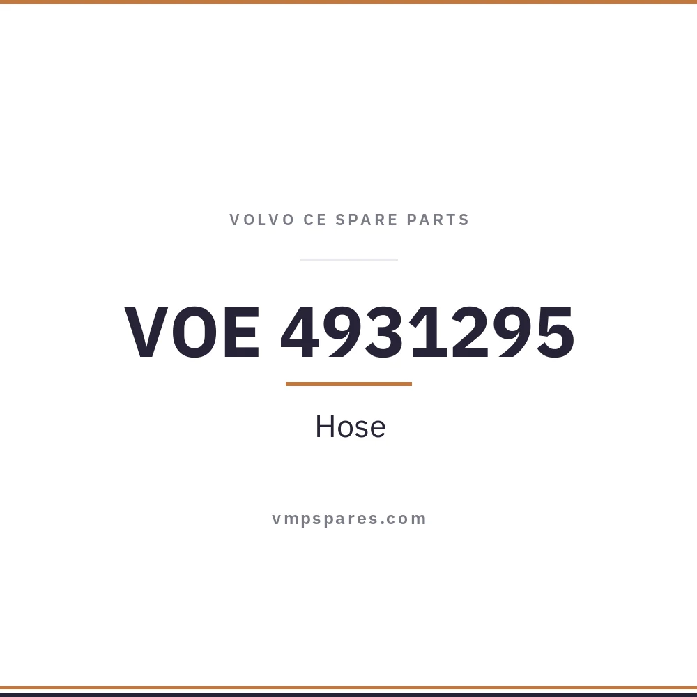 VOE 4931295 – Hose