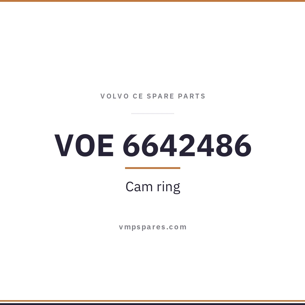 VOE 6642486 – Cam ring