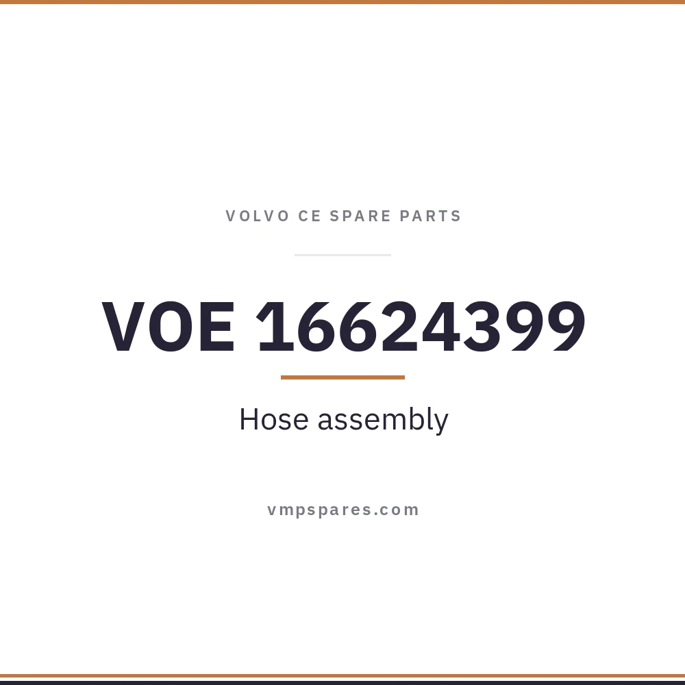 VOE 16624399 – Hose assembly
